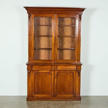A Victorian Mahogany Bookcase