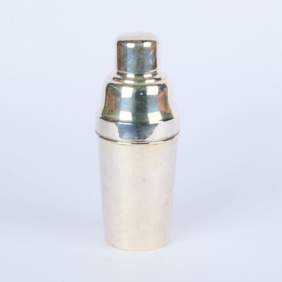 A Mappine & Webb Silver-Plated Cocktail Shaker