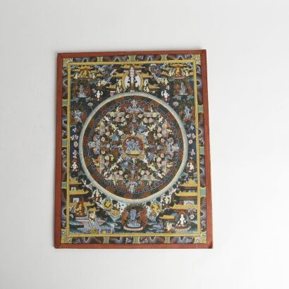 A Chinese 19th Century Tibetan Thangka