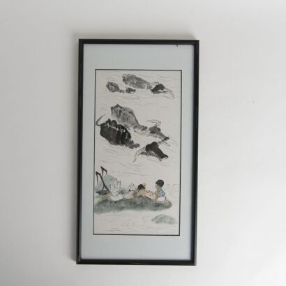 A Chinese Ink Painting-Faming