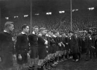 1924–25 New Zealand rugby union meet dignitaries before match vs Ulster