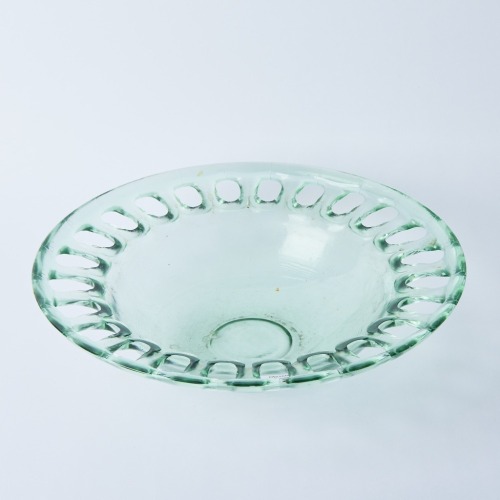 A Spanish Open Glass Bowl