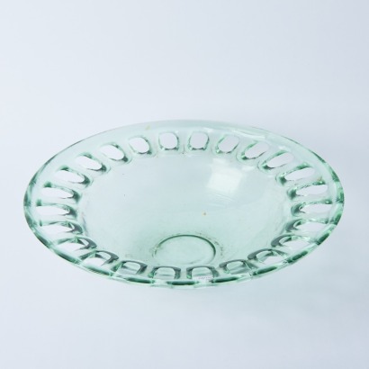 A Spanish Open Glass Bowl