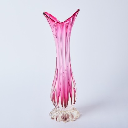 A Hand-Blown Vintage Vase