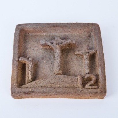 A Diedre Airey 12th Station of the Cross Wall Tile