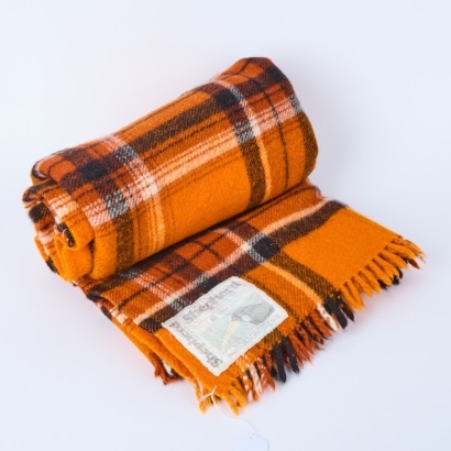 A Shepherd Huia Woolen Travel Rug