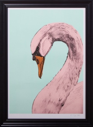 The Swan Print Signed By Evie Kemp