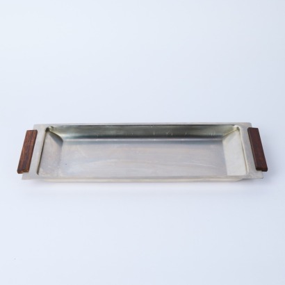 A Danish Stainless Steel Rectangular Serving Tray