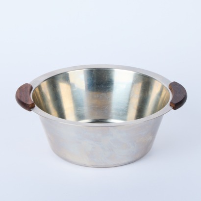 A Danish Stainless Steel Bowl