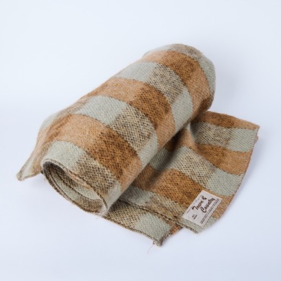 A Town and Country, Palmerston North Plaid Wool Blanket