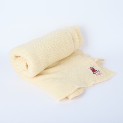 A Cream Aircell Blanket by Onehunga Woolen Mills A/F
