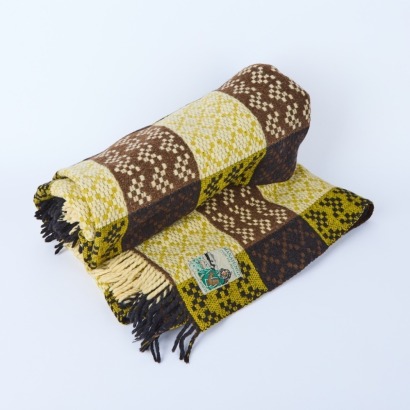 An Earth Toned Manatunga Travel Rug A/F