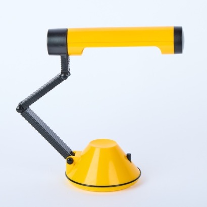 A Kyoji Tanaka Yellow Folding Lamp