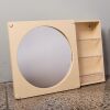 A Cream Mirror by Charles Rothauser for Caroma - 2