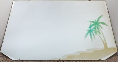 A Retro Palm Tree Mirror