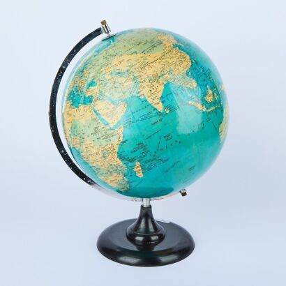 A Large Vintage Globe