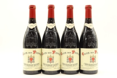 (4) 2003 Paul Avril Clos des Papes Chateauneuf-du-Pape, Rhone [RP97] [WS97]