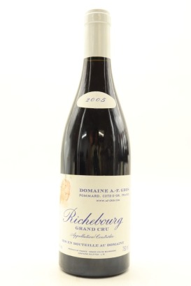 (1) 2005 Domaine A.F. Gros Richebourg Grand Cru, Cote de Nuits