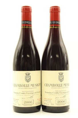 (2) 2006 Domaine Comte Georges de Vogue Chambolle-Musigny, Cote de Nuits