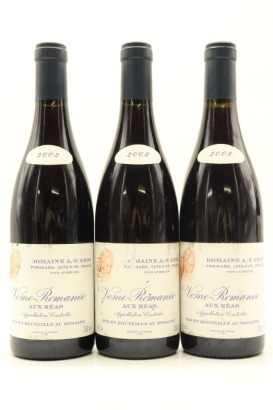 (3) 2002 Domaine A.F. Gros Vosne-Romanee Aux Reas, Cote de Nuits