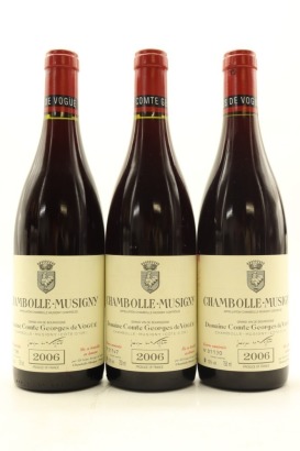 (3) 2006 Domaine Comte Georges de Vogue Chambolle-Musigny, Cote de Nuits