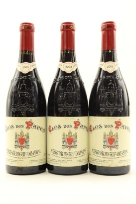 (3) 2003 Paul Avril Clos des Papes Chateauneuf-du-Pape, Rhone [RP97] [WS97]
