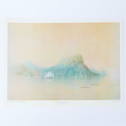 A Pair of Charles Heaphy Reproduction Prints, Alexander Turnbull Library