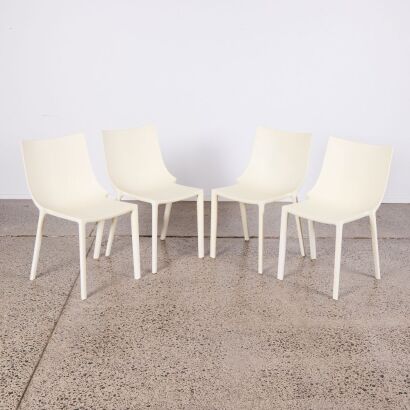 A Set of Four Philippe Starck BO Chairs for Driade