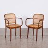 A Pair of Ligna 811 Chairs by Josef Hoffmann
