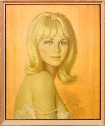 A Vintage 'Diane' Walter Lambert Reproduction Print