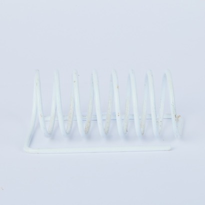 A Habitat White Spring Toast Rack C.1970s