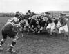 C. Edlin (Manawatu) clears the scrum with pass to B. Buick as Springboks try to cover the edge