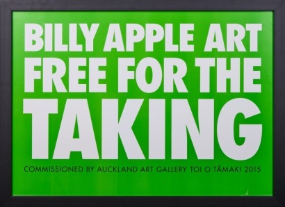 BILLY APPLE Free For The Taking