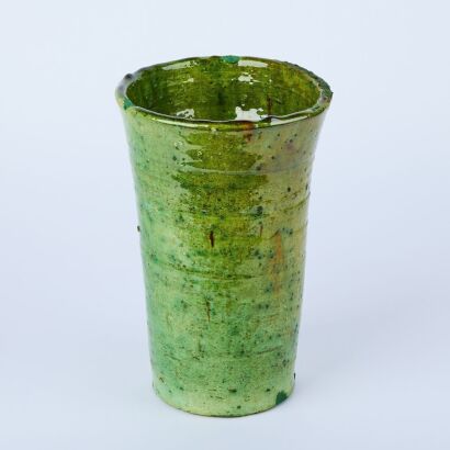 A Green Ceramic Glazed Vase