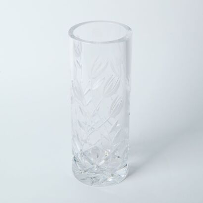 A Clear Cut Vase