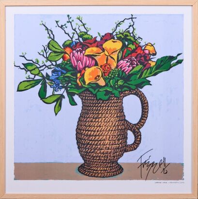 DICK FRIZZELL Large Vase Signed Print