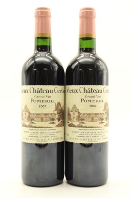 (2) 2007 Vieux Chateau Certan, Pomerol [JR16.5]