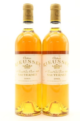 (2) 2003 Chateau Rieussec, Sauternes [JR17] [BC95] [WS95]