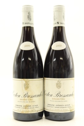(2) 2009 Domaine Antonin Guyon Corton Bressandes Grand Cru, Cote de Beaune [JR17] (BSL)