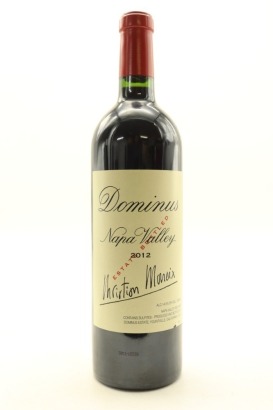 (1) 2012 Dominus Estate Christian Moueix, Napa Valley [WE95] [WS94] [RP98]