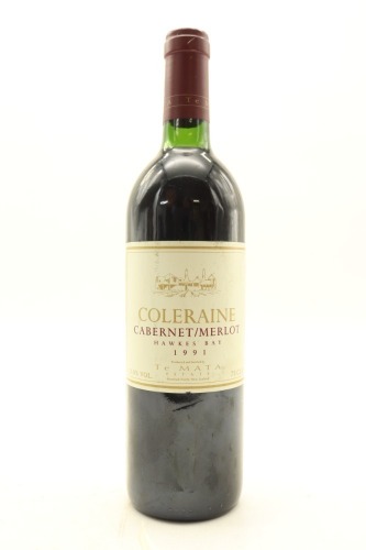 (1) 1991 Te Mata Estate Coleraine, Hawke's Bay