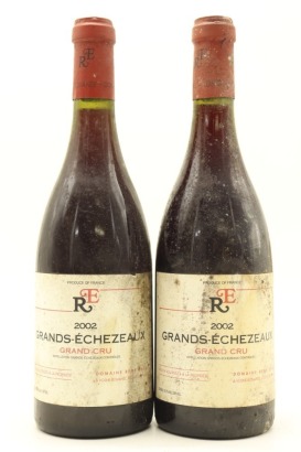 (2) 2002 Domaine Rene Engel Grands-Echezeaux Grand Cru, Cote de Nuits [RP97] (HSL)