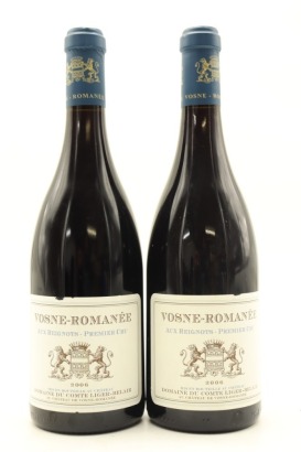 (2) 2006 Domaine du Comte Liger-Belair Aux Reignots, Vosne-Romanee Premier Cru (STOL)