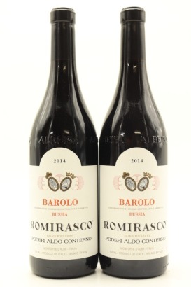 (2) 2014 Poderi Aldo Conterno Romirasco Bussia, Barolo DOCG [JR18.5]