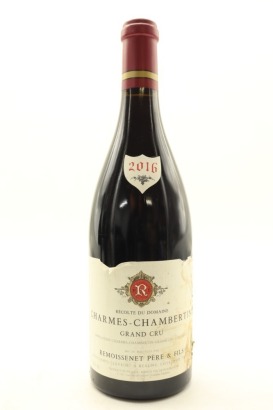 (1) 2016 Remoissenet Pere & Fils Charmes Chambertin Grand Cru, Cote de Nuits (STOL)