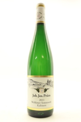 (1) 2011 Joh. Jos. Prum Wehlener Sonnenuhr Riesling Kabinett, Mosel