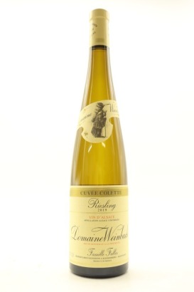 (1) 2019 Domaine Weinbach Riesling Cuvee Colette, Alsace