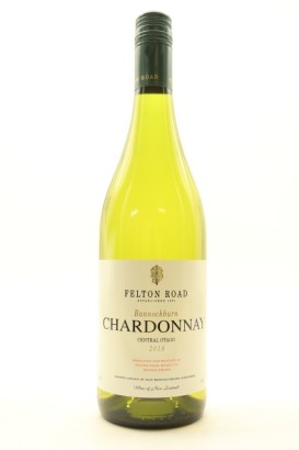(1) 2018 Felton Road Bannockburn Chardonnay, Central Otago