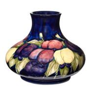 William Moorcroft, Wisteria Bulbous Vase, C.1920-1925