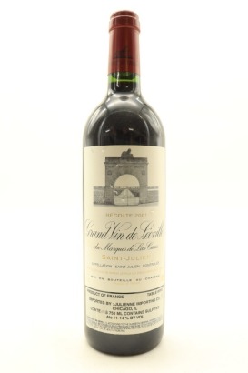 (1) 2001 Chateau Leoville-Las Cases 'Grand Vin de Leoville', Saint-Julien [WE97] [WS94]